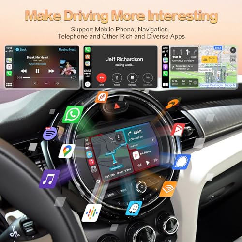 Decodificador inalámbrico Carplay para BMW Mini 2014-2017 miniatura 5