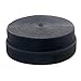 Produktbild TUKA 12m x 50mm Klettband zum aufnähen, 12 Meter Flausch & 12m Hakenband, Rückseite Nicht selbstklebend, 50mm breit Klettverschluss, Extra Stark Haftkraft Flausch & Haken, Schwarz TKB5034 Black