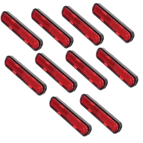 Reflectores de Tornillo para Seguridad en Vehículos 10 pcs miniatura 1