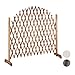 Produktbild Relaxdays Rankgitter Holz, ausziehbar bis 200cm, Rankhilfe Kletterpflanzen, freistehend, Garten, Balkon, Terrasse, natur, 98 x 200 x 30 cm