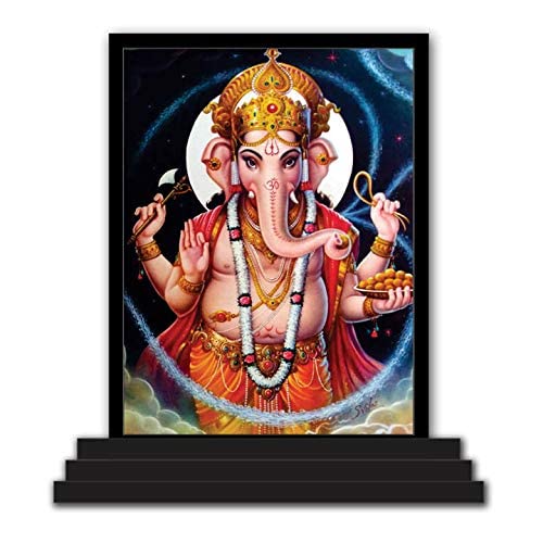 Statuette Ganesh Ji 1212 pour apaiser le stress en voiture et purifier la maison