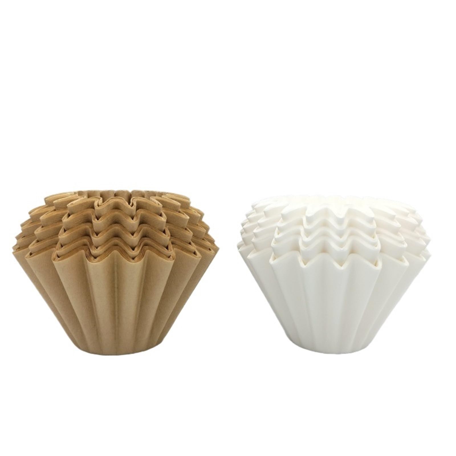 Compatible con filtros de café de papel Kraft genéricos de 50 Uds.