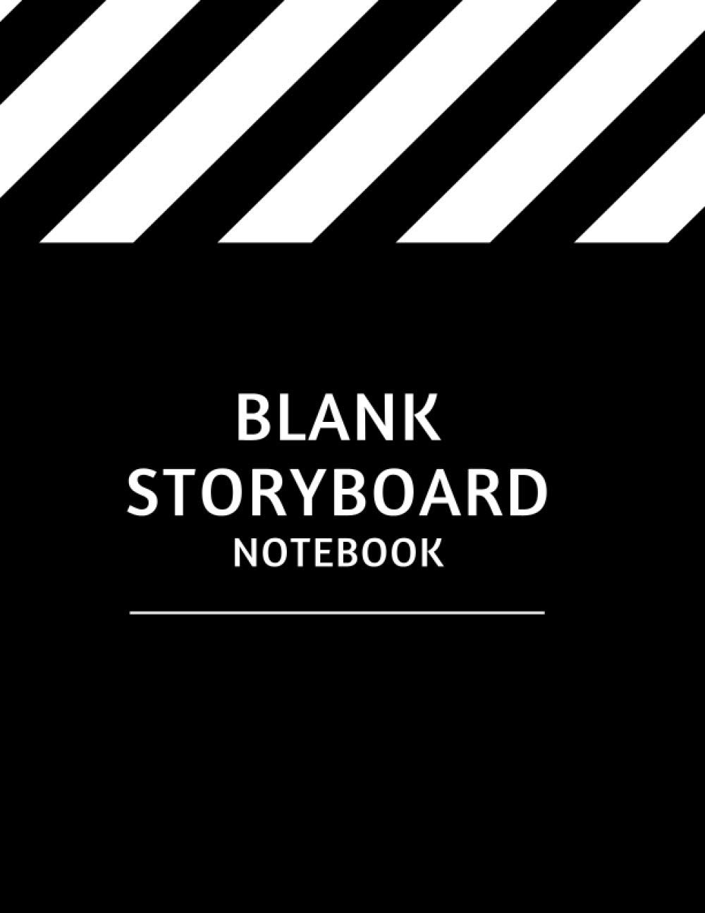 Buy Blank Storyboard Storyboard Sketchbook Template Panel Pages For