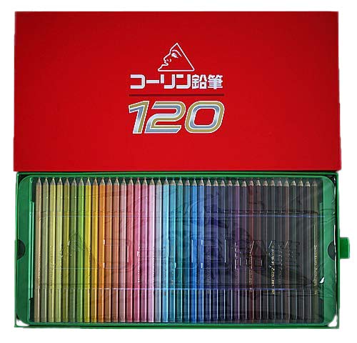 Amazon | コーリン鉛筆(Colleen Pencil) 775六角 120色紙箱入り