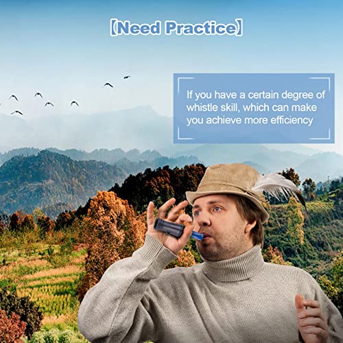 Entenpfeife, Entenlocker, Robustes PVC-Entenruf, Lockvogel, Rookrufer, Outdoor-Jagd-Zubehör, geeignet für die Jagd oder Tierbeobachtung