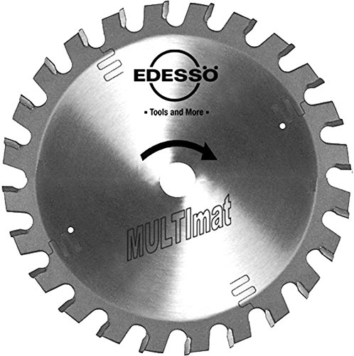 Edessö 13617330 HM – Hoja de sierra circular profesional de batería especial dientes HW 173 x 2,0/1,4 x 30 z = 24 SWZ, Plata