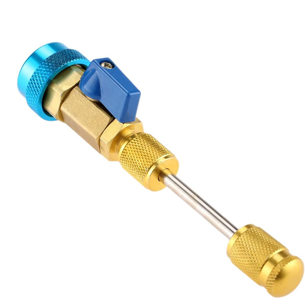 Riloer R134 R1234YF Kit di strumenti per la rimozione del nucleo della valvola dell'aria, adatto per refrigeranti condizionatori d'aria R134 e R1234YF
