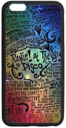 Customize TPU Gel Skin Case Cover for iphone 6+, iphone 6 plus Cover (5.5 inch), Panic At The Disco