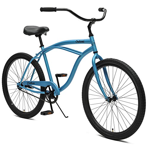 Critical Cycles by Westridge Chatham Men's Single Speed Beach Cruiser, 18