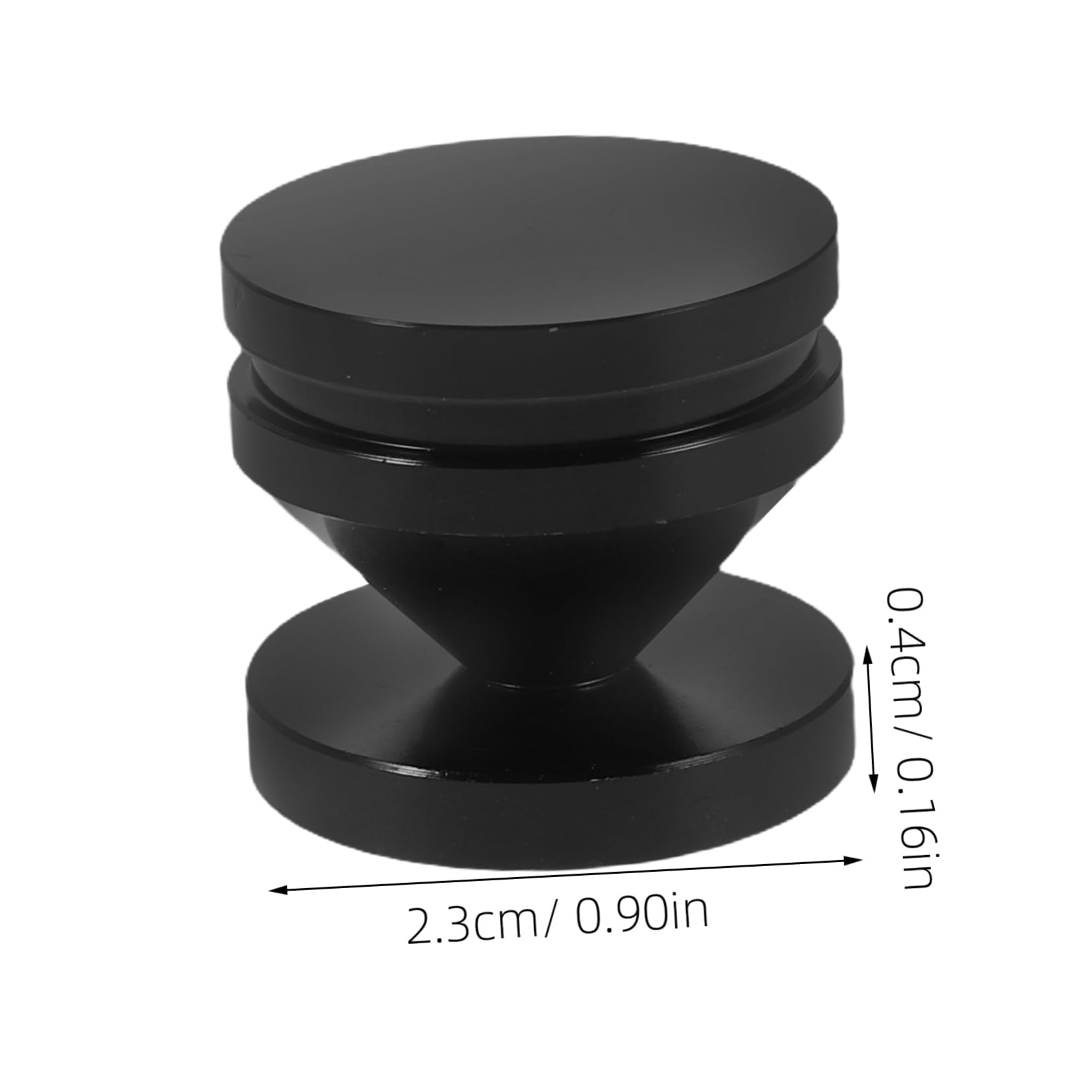 4 Sets Speaker Spikes: Shockproof Speaker Isolation Feet Spikes - Anti-Vibration Pads for Audio Equipment Amplifiers CD Players Turntable