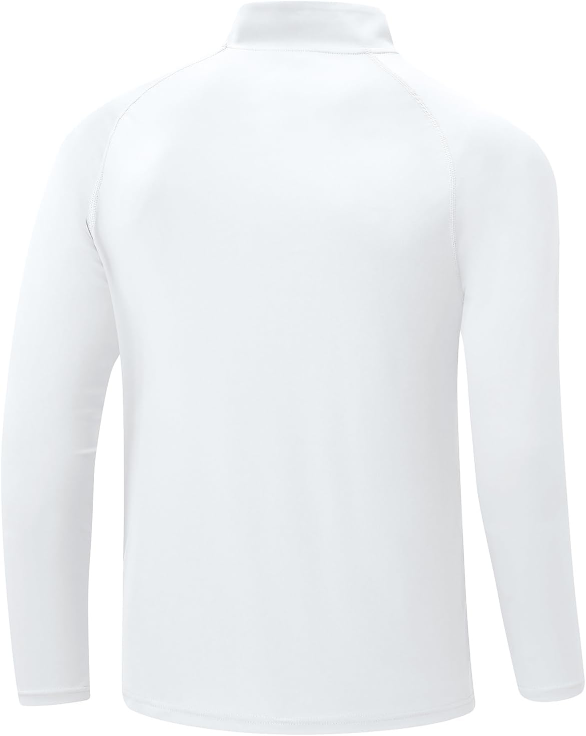 BGOWATU Men's Hiking Shirts Long Sleeve Sun Shirts UPF 50+ Quarter Zip Pullover Quick Dry Rash Guard