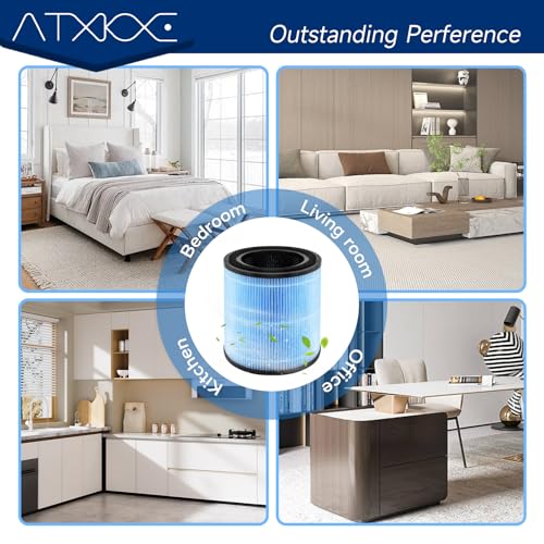 Image of AP0601 Replacement Filter Compatible with AIRTOK AP0601 air Purifier, 4-in-1 True Air Purifier Filter, High efficiency activated carbon Filter, 4PACK
