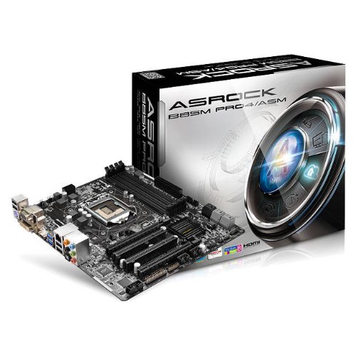ASRock Micro ATX DDR3 1600 LGA 1150 Motherboards B85M PRO4/ASM