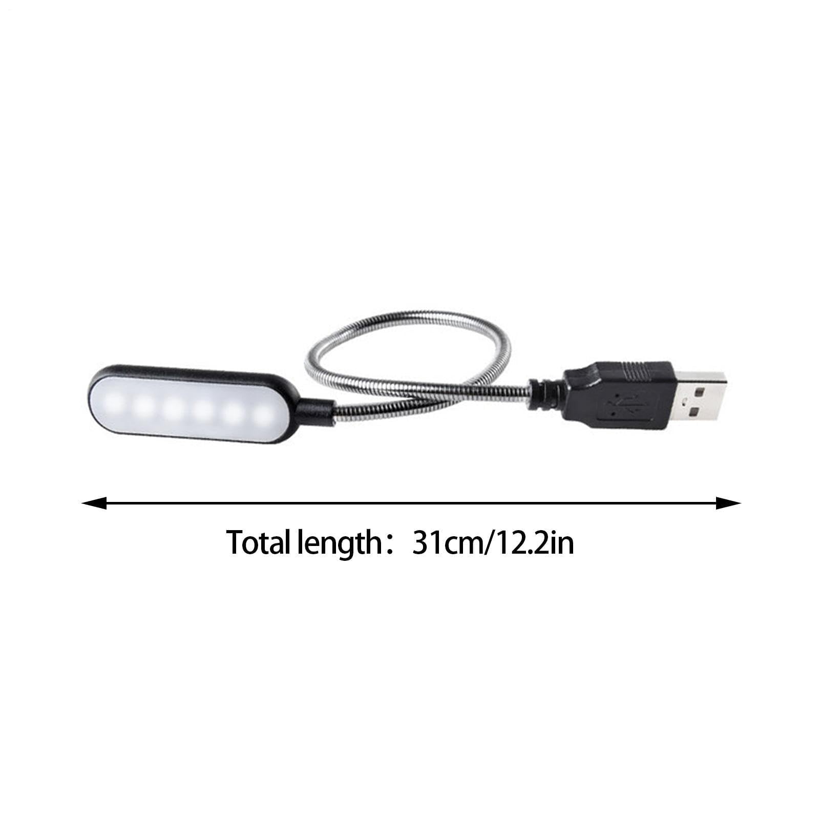 Lampka nocna USB do laptopa - Mini lampka nocna USB, mini lampka do czytania LED łatwa w użyciu - nieodkształcalna, wielofunkcyjna lampa ciepły kolor do laptopa, zewnętrzna bateria E