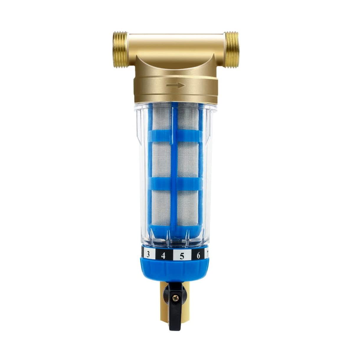 Buy UJJGHJ Water Filter Reusable Spin Down Sediment Water Filter Tap