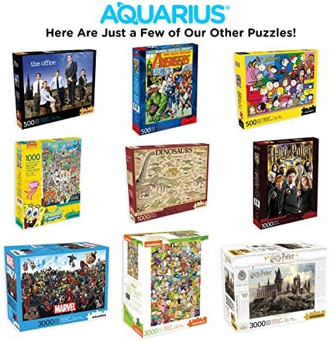 AQUARIUS Grinch Puzzle (500 Piece Jigsaw Puzzle) - Glare Free - Precision Fit - Virtually No Puzzle Dust - Officially Licensed Grinch Collectibles - 14x19 Inches 6 51jblfe1CmL. AC