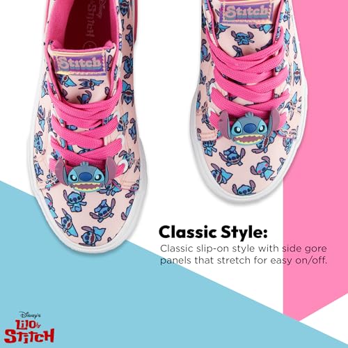 Disney Girls Lilo & Stitch Sneakers - Lilo and Stitch High Top Athletic Shoes - Lilo and Stitch High Top Lace Up Sneakers4