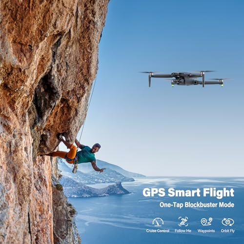 Bwine F7GIM Pro Drone with 6K UHD Camera, 3-Axis Brushless Gimbal, 4K/30fps Video, GPS Smart Control for Adults and Beginner, Plus 70Mins Flight Time, 10000Ft FPV Digital Transmission and TOF Safety Support - Image 6