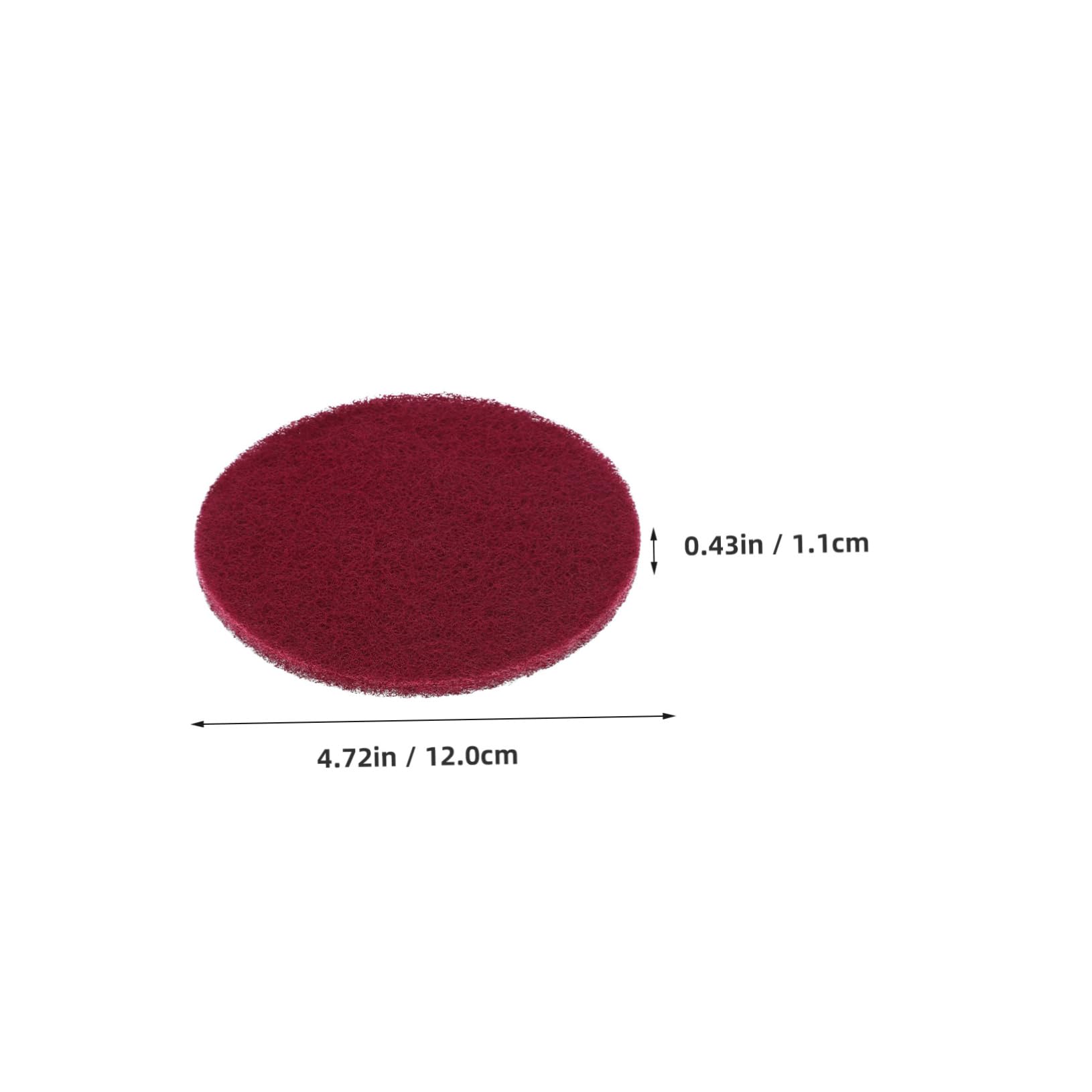 HEALLILY 10Pcs Sanding Discs Polishing Pads with Loops Hooks for Easy Replacement for Daily Use Woodworking Fine Grinding Removal