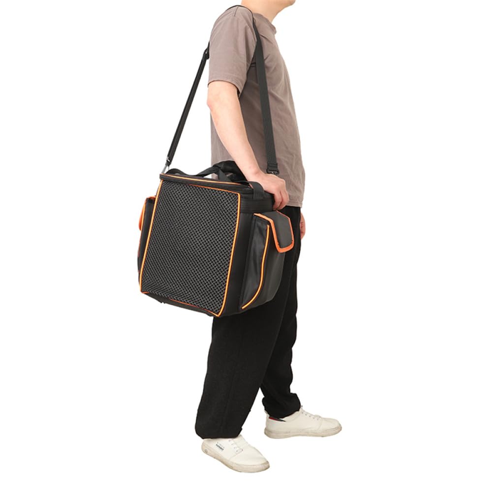 Funda de viaje para JBL Partybox Encore 2 funda protectora para altavoz, bolsa portátil para altavoz, con bolsa de almacenamiento para micrófono, con correa de mano y correa para el hombro