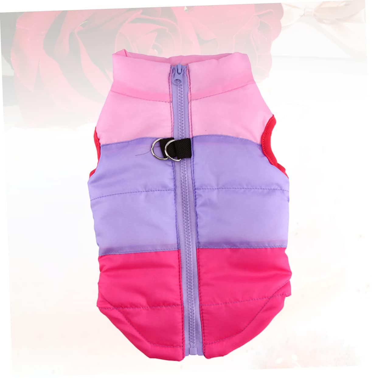 Beavorty 3 Pièces De Fournitures pour Animaux De Compagnie Manteau De Gilet Doux Et Chaud pour Chien Vêtements Élégants pour Chien en Rose Et