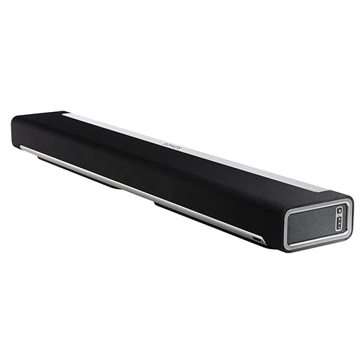 Sonos Playbar barra de sonido HiFi - sonido envolvente para cine en casa y transmisión de música, altavoz compatible con AirPlay, color negro