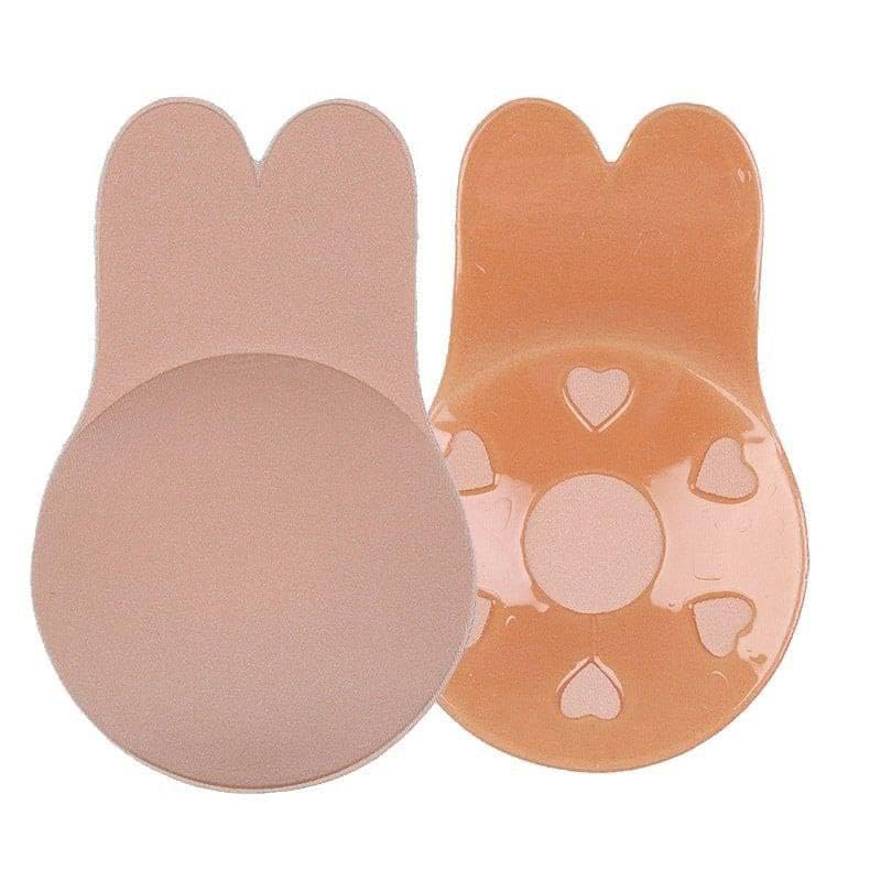 Invisible Adhesive Bra Tape, Reusable Lift Support Pasties for Clothing, Nude, 1 Pair-image-45