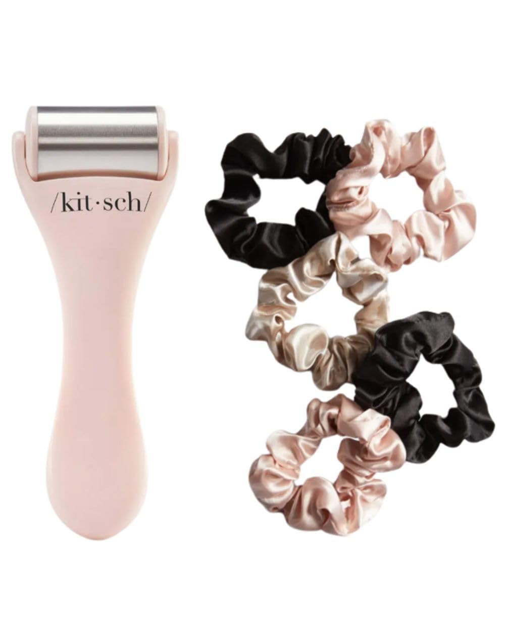 Kitsch Ice Roller & Satin Scrunchies with Discount