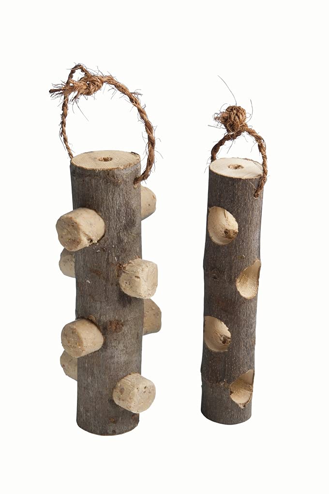 Copdock Mill Wooden Suet Log Feeder