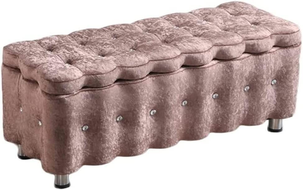 Repose-pieds coffre rectangulaire pour optimiser l'espace