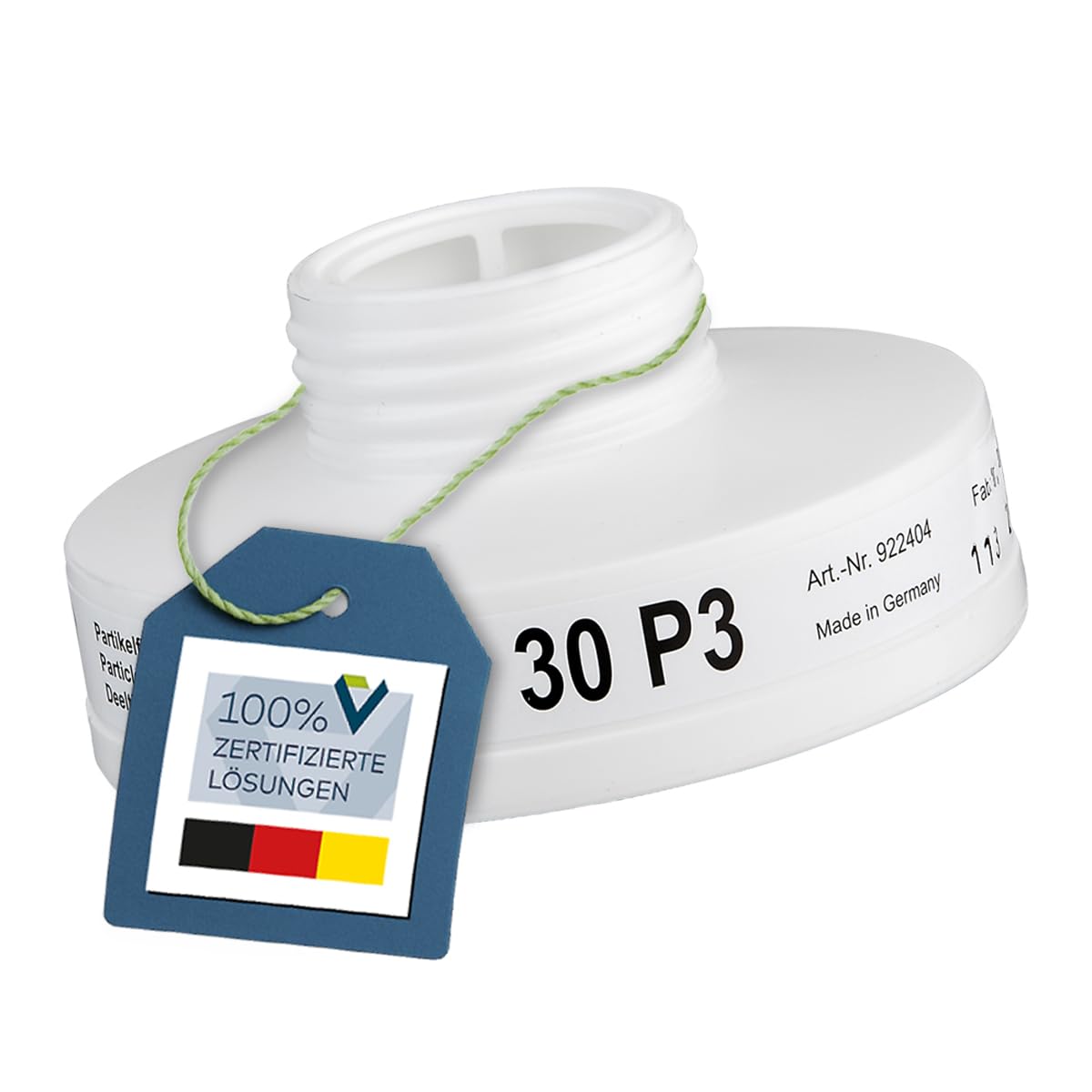 Atemschutz-Set Silikon Halbmaske BariMask HF, 2 Filter 30 P3, Schutzbrille | Silikon Atemschutzmaske gegen Staub, Rauch, Partikel – wiederverwendbar & komfortabel. Inkl. 2 Filter 30P3 & Schutzbrille