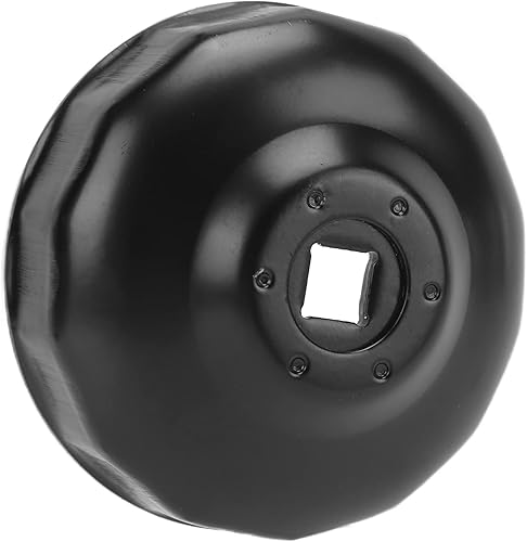 Herramienta de extracción de filtro de aceite, llave de tubo de filtro de aceite resistente, llave de filtro de aceite, 0.236 in/3.0 pulgadas, 14