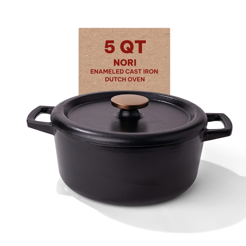 Alvanori Qt Enameled Cast Iron Dutch Oven Premium Heavy