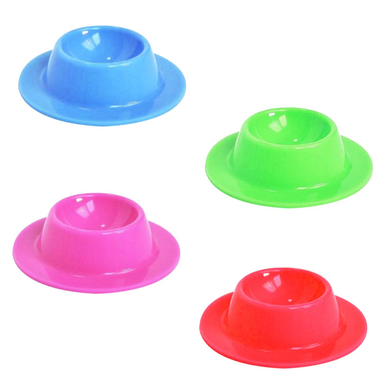 Yardenfun 4pcs Boiled Egg Cups Egg Separator Egg Storage Bin Egg Serving Cup Utensil Tray Egg Cup Tray Egg Tray Serveware Boiled Egg Holder Egg Serving Platter Egg Holder Kitchen re-usable