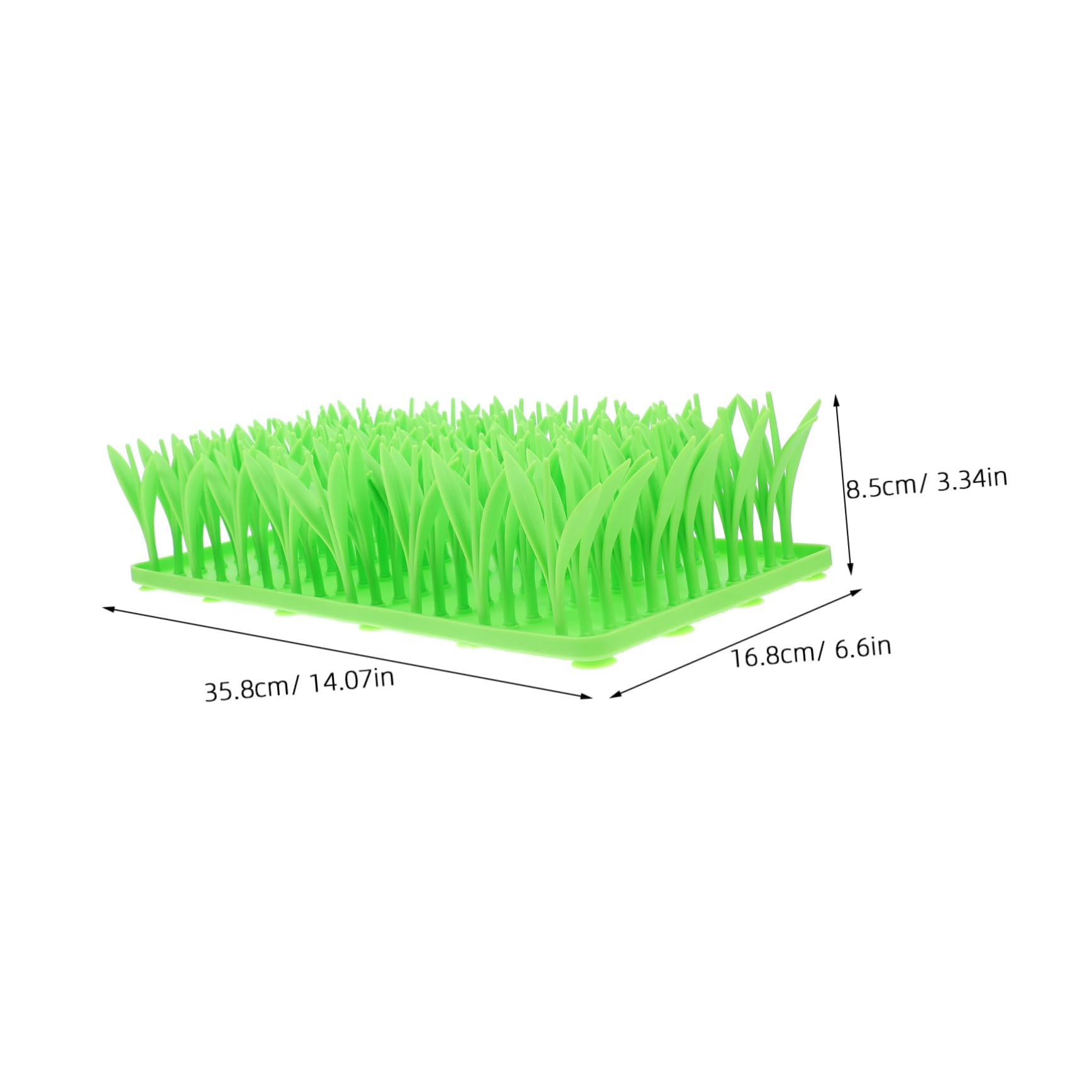 SUPVOX Medium Breed Dog Snuffle Mat Grass Pad Slow Food Mat Silicone for Cats Dogs