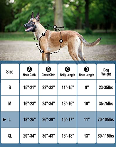 Petnanny Tactical Dog Harness - Service Dog Harness Emotional Support Dog Vest For Medium Large Dogs, No Pull Esa Dog Vest With Hook & Loop, Working Molle Vest For Training Huntin(Navy Blue Camo,L) #TOP2