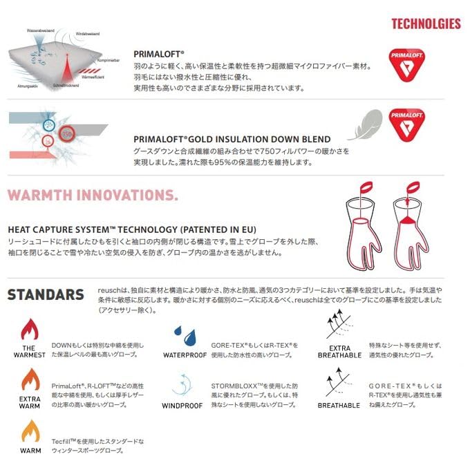 Amazon | ロイッシュ reusch スキー スノーボード ゴアテックス