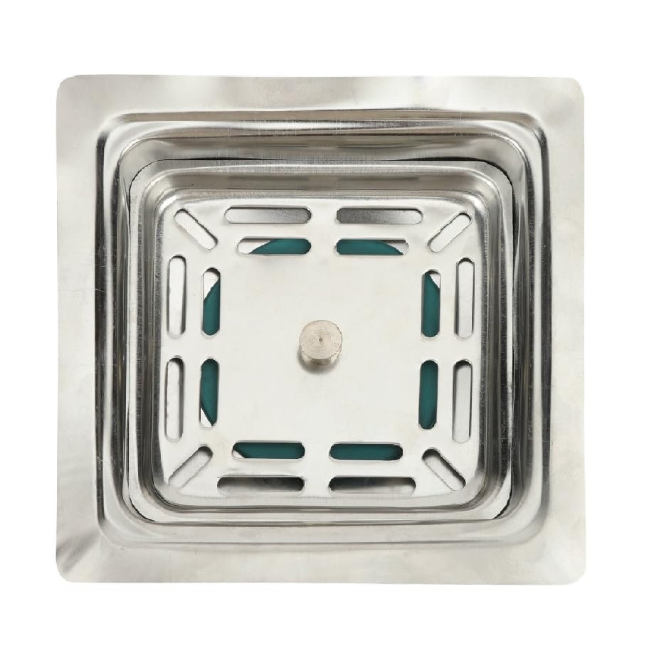 Messina Premium Square Waste Coupling for Kitchen Sinks - Efficient Drainage System A43
