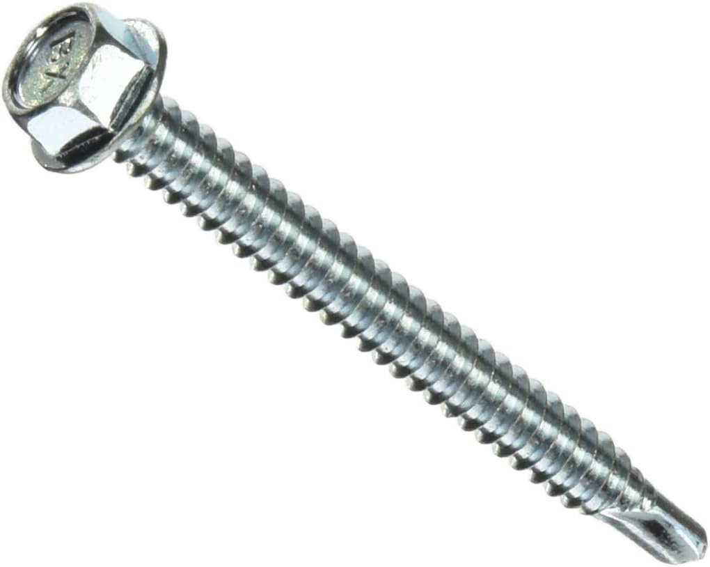ITW Brands 21356 Series 30PK#14x2-1/2 Hex Screw, 14 x 2-1/2, Zinc Plated