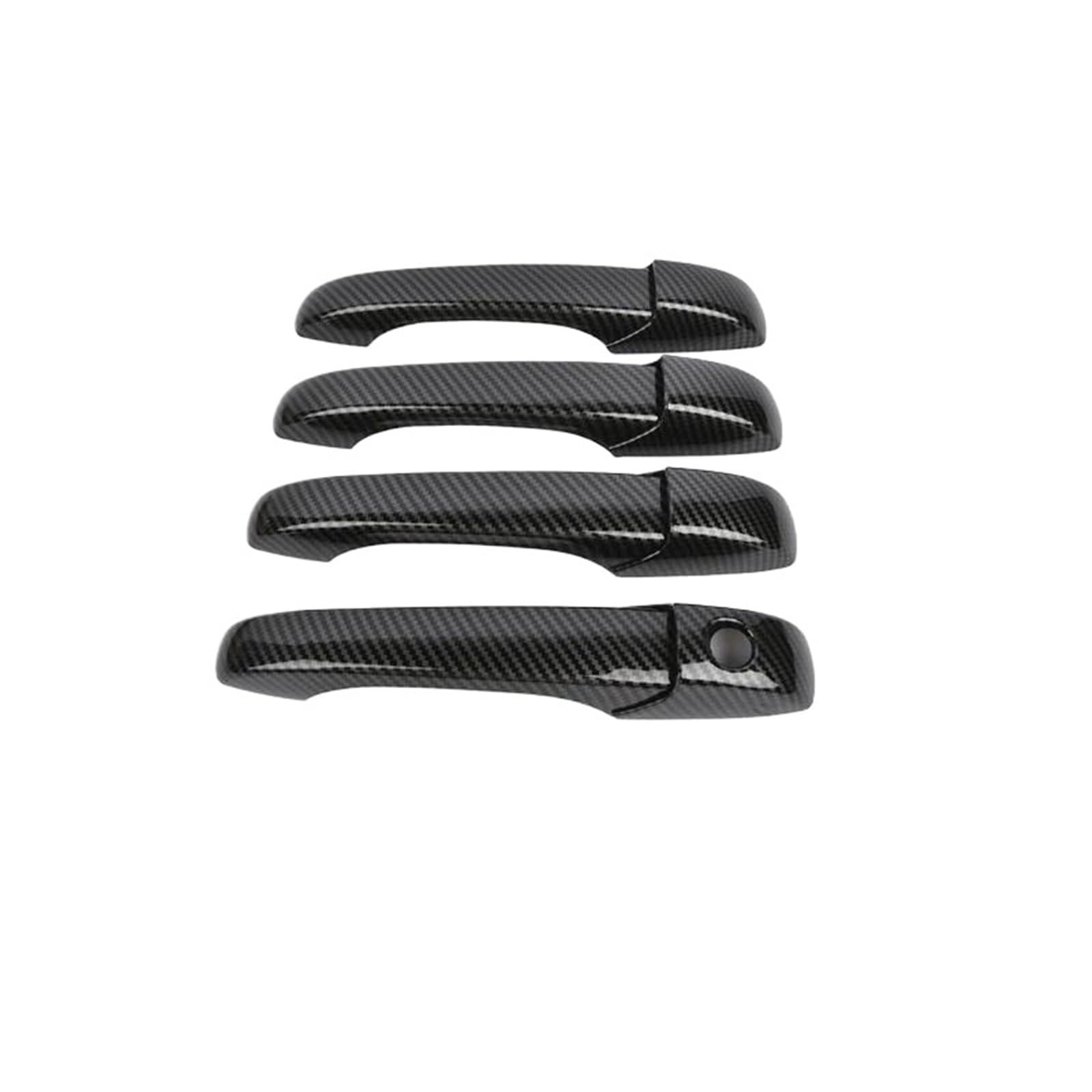 Door Open Handles For Patriot For Liberty For Russi Car Door Handle Cover Trim(Carbon Fiber)