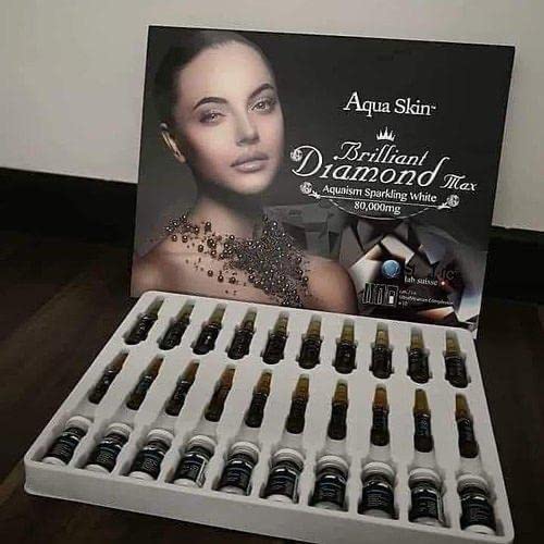 diamond glutathione injection Combo: Lait Snapchat Black diamond body Lotion 500ml, snapchat black diamond  soap 200g, + Snap chat main image 1