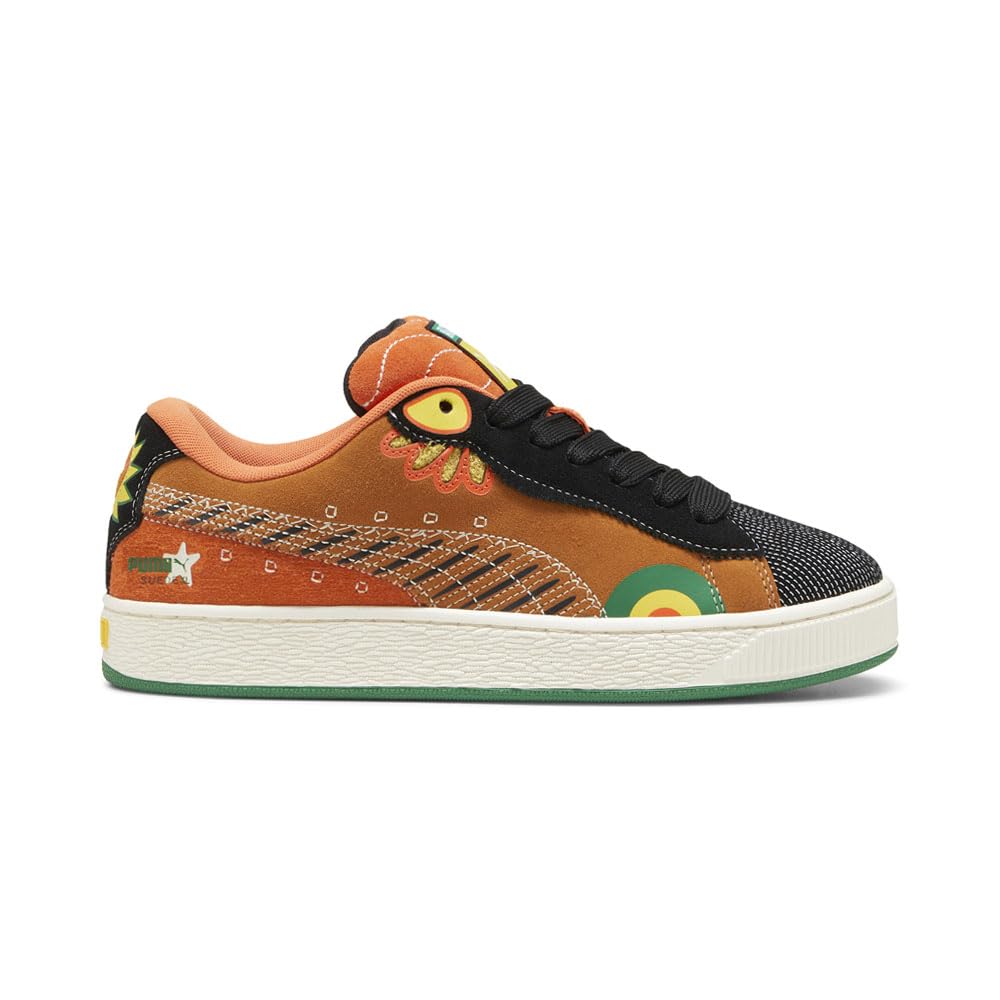 PUMA Mens Suede XL Ddlm Lace Up Sneakers Shoes Casual - Orange 8.5 Orange