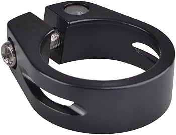 Amazon.com : Azarxis Bike Seat Post Clamp Aluminum Alloy Quick