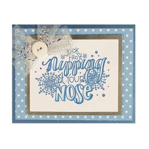 Spellbinders Jack Frost 3D Shading Stamp, Multicoloured, Multicolor, 15 x 13.1 x 0.8 cm - Image 2