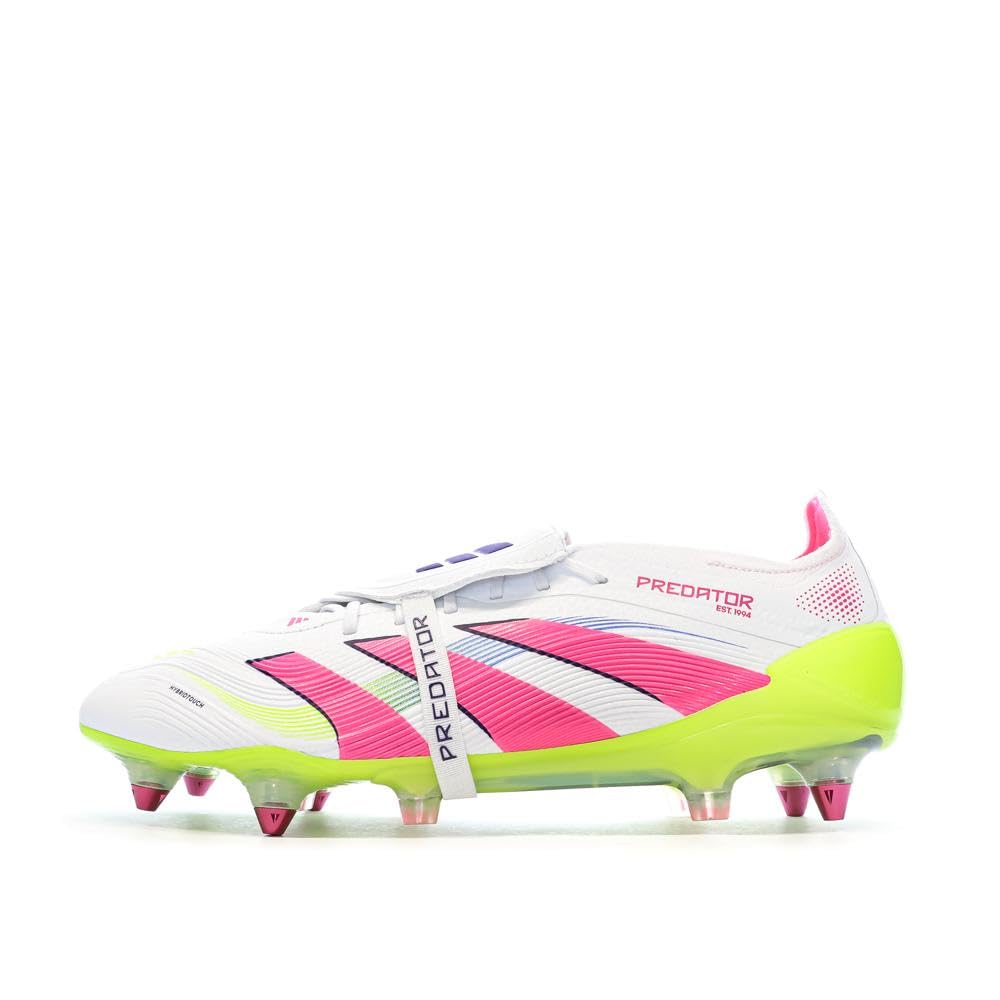 adidas Scarpe da Calcio Bianco/Rosa Uomo Predator Elite FT SG