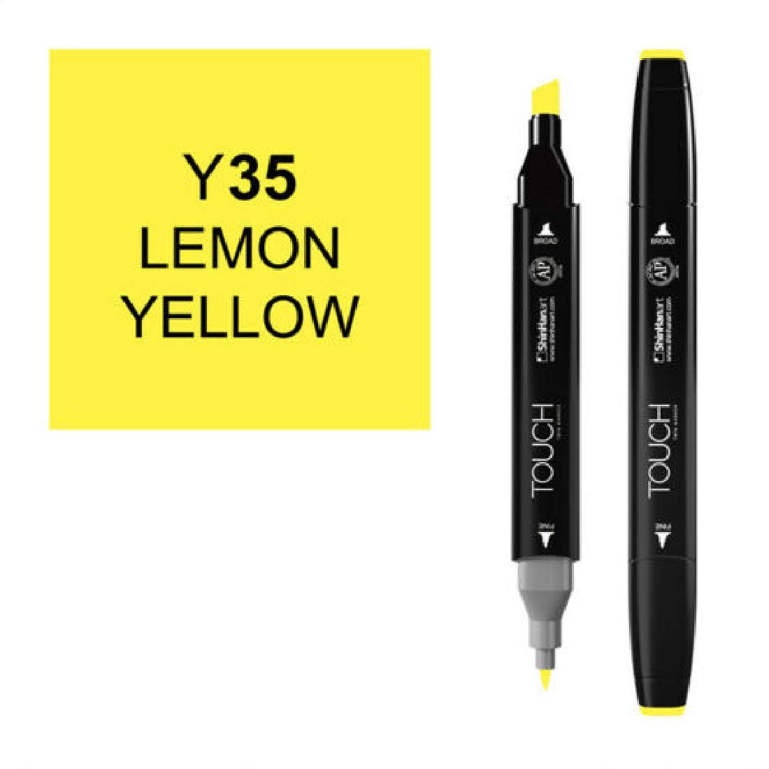 Shin Han: Touch Twin Marker: Y35: Lemon Yellow