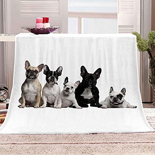 Couverture Flanelle Microfibre au Toucher Doux et Impression 3D