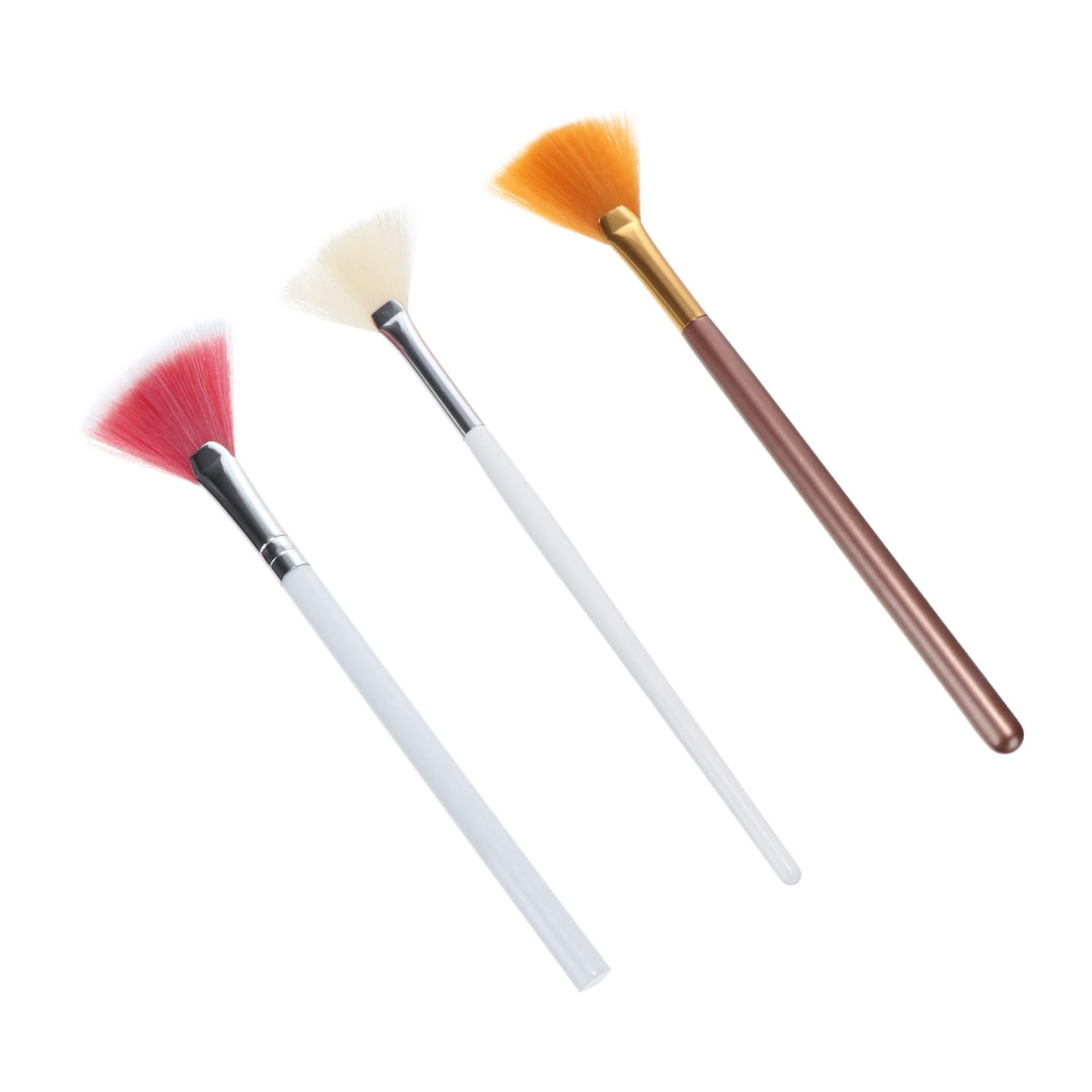 FRCOLOR 12pezzi Pennelli Per Trucco Pennello Per Contouring Illuminante e Polvere Accessori Cosmetici Per Teenager e Occasioni Festive
