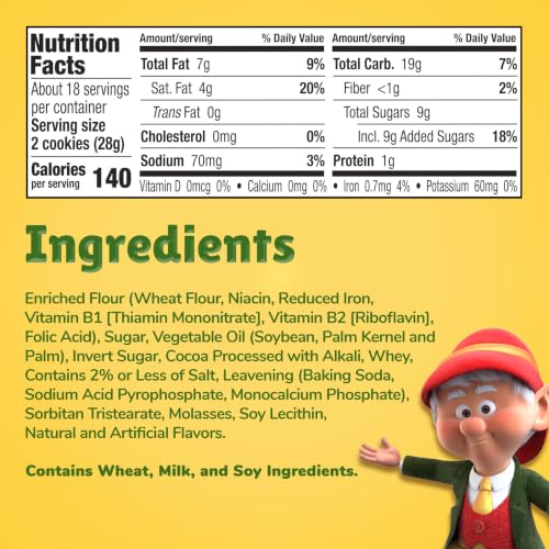 Image of Keebler Fudge Stripes Cookies, Original, 11.5 Ounce (Pack of 12)