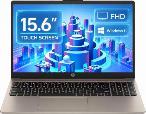 Image of HP Pavilion 15.6 Inch FHD IPS Touchscreen Anti-Glare Laptop, Windows 11, 16GB RAM, 512GB SSD, Intel Core Processor Up to 3.8GHz, 11Hours Battery Life, Privacy Camera Shutter, Type-C, Cozy Cashmere